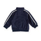 Goldie + Ace Velour Broderie Sweat Jacket Navy