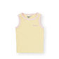 Goldie + Ace Embroidered Colour Pop Rib Singlet Yellow