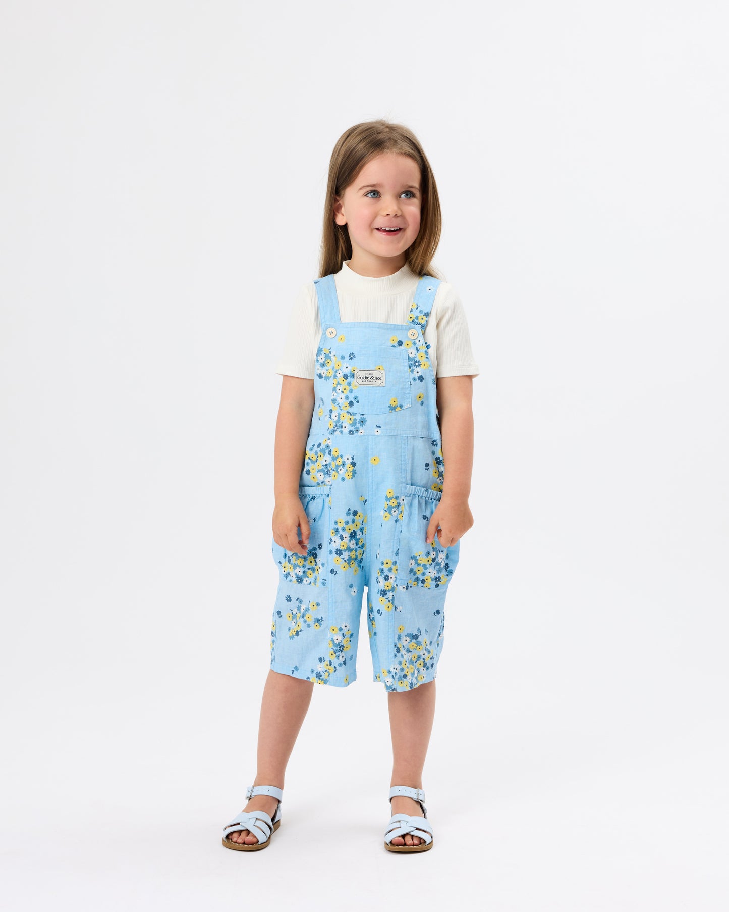 Goldie + Ace Floral Nikki Pocket Shortall | Overall