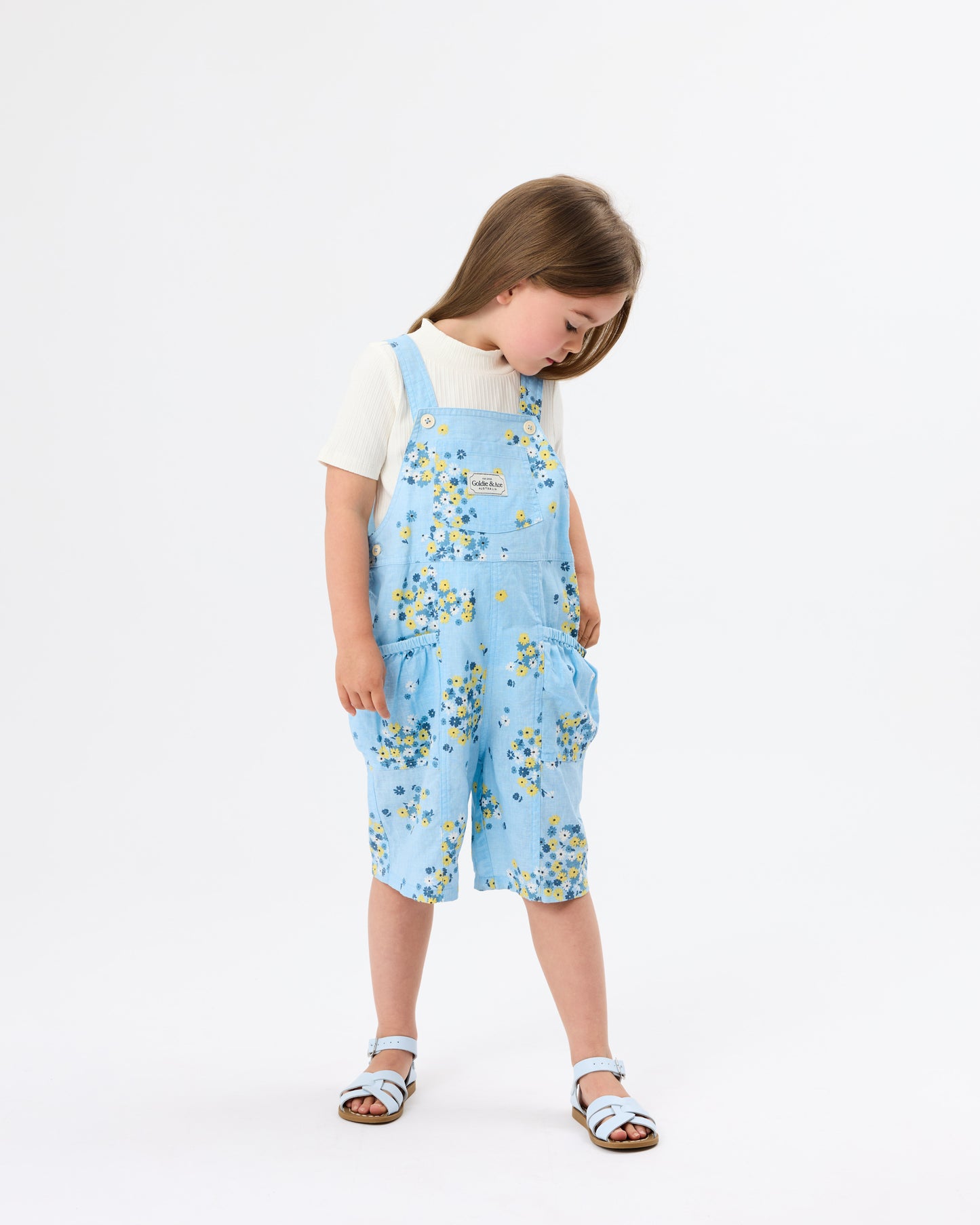 Goldie + Ace Floral Nikki Pocket Shortall | Overall