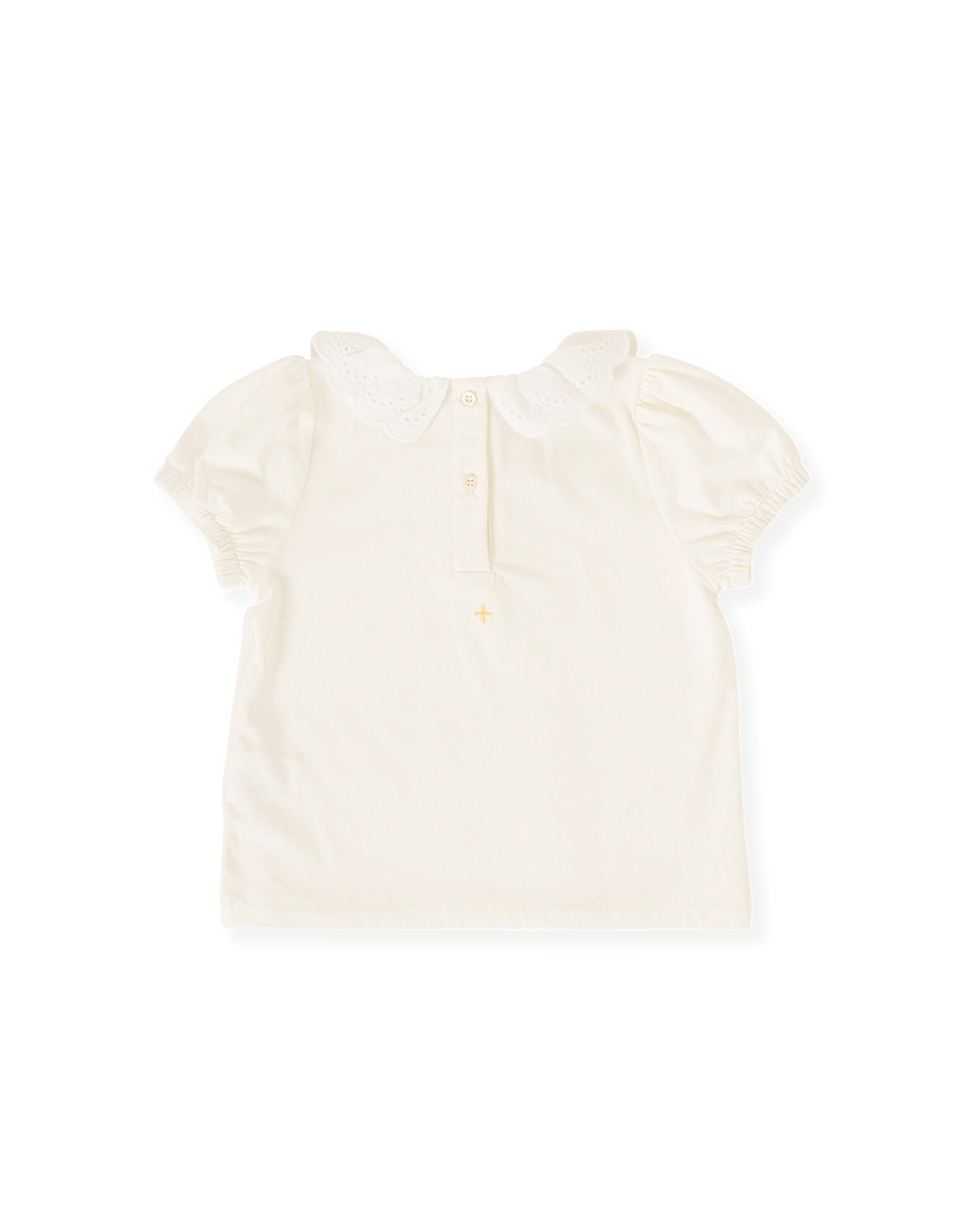 Goldie + Ace Laura Puff Sleeve Collar Top