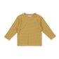 Goldie + Ace Essential Stripe Rib Long Sleeve Top Yellow