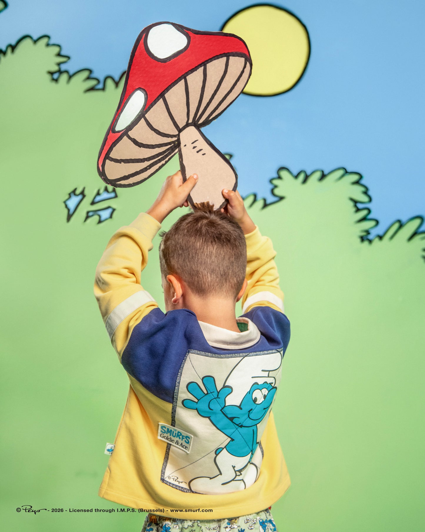 Goldie + Ace The Smurfs Rugby Shirt