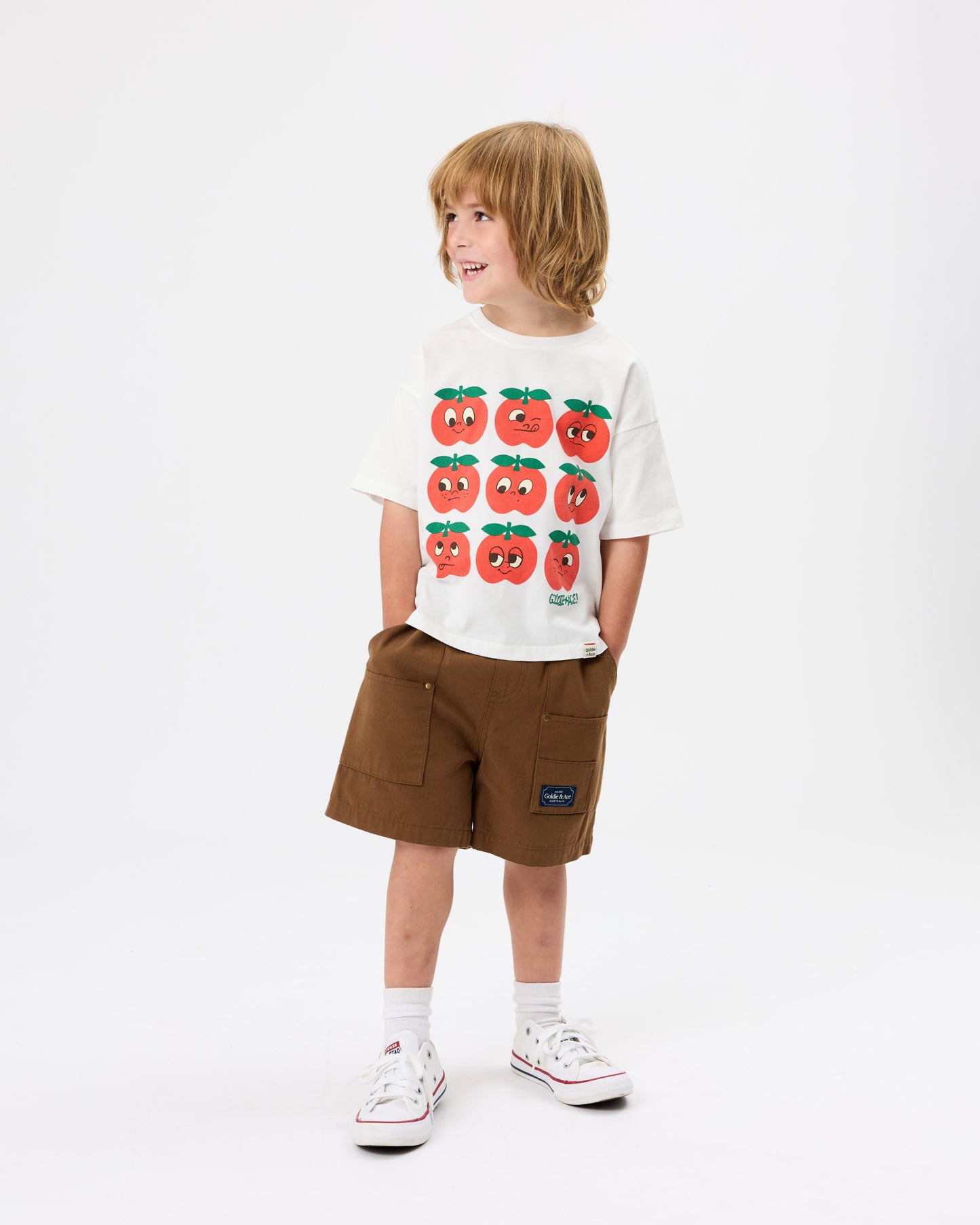Goldie + Ace Apple Party T-Shirt
