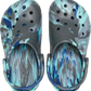Crocs Classic Marbled Clog Toddler Carbon/Multi