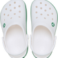 Crocs Crocband Clog Toddler White | Green Ivy