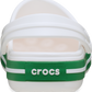 Crocs Crocband Clog Toddler White | Green Ivy