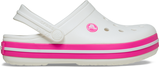 Crocs Crocband Clog Toddler White | Pink Crush