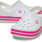 Crocs Crocband Clog Kids/Youth White | Pink Crush