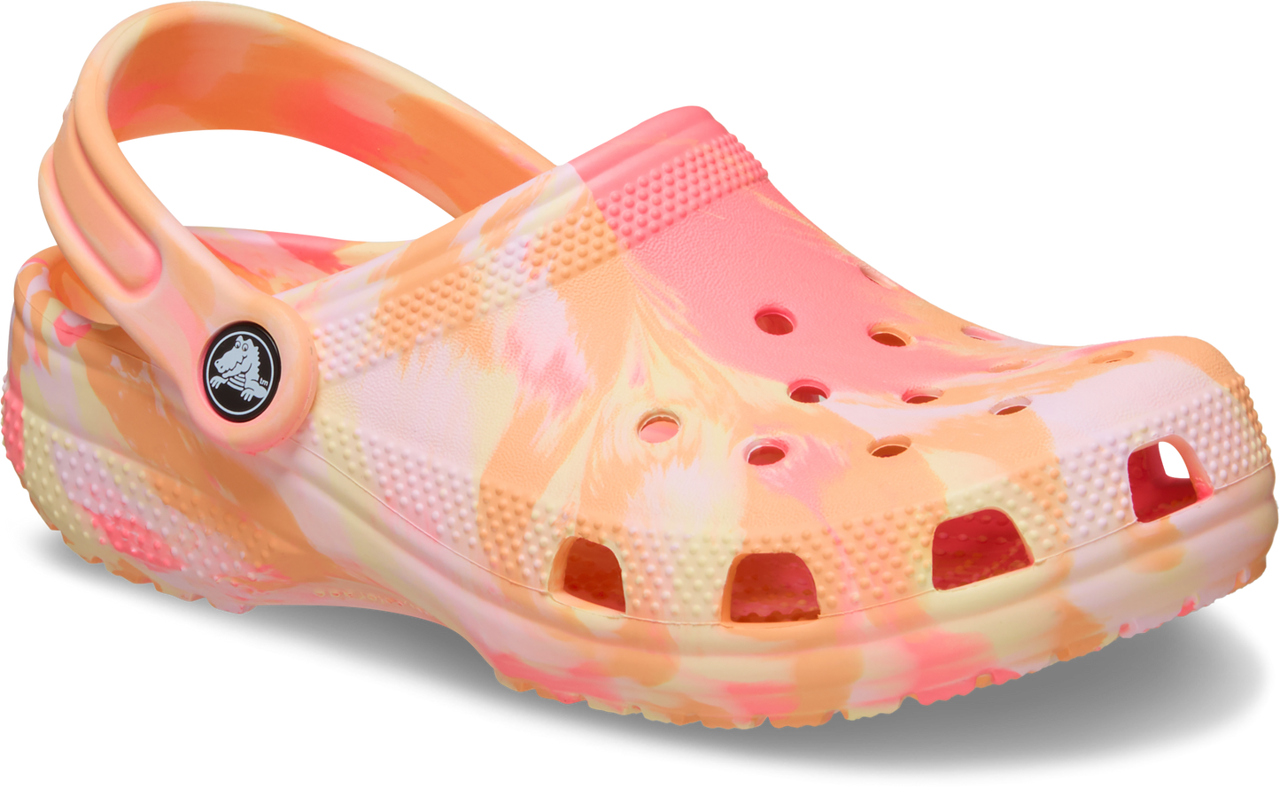 Crocs Classic Marbled Clog Toddlers Guava/Multi