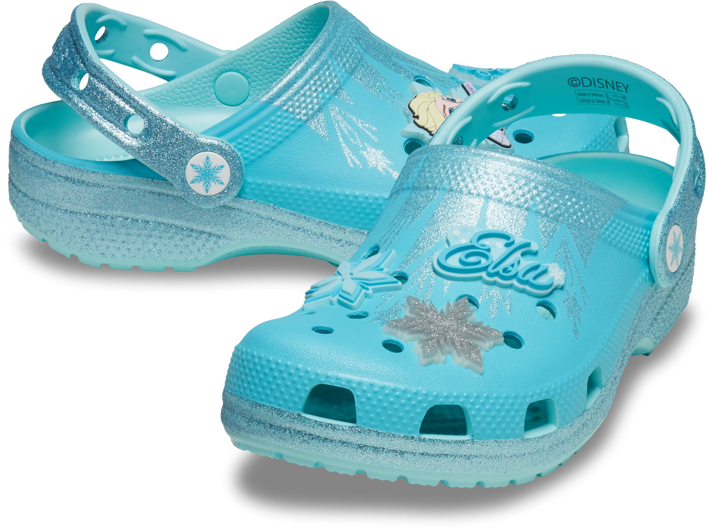 Crocs Classic Clog Toddlers Frozen Elsa