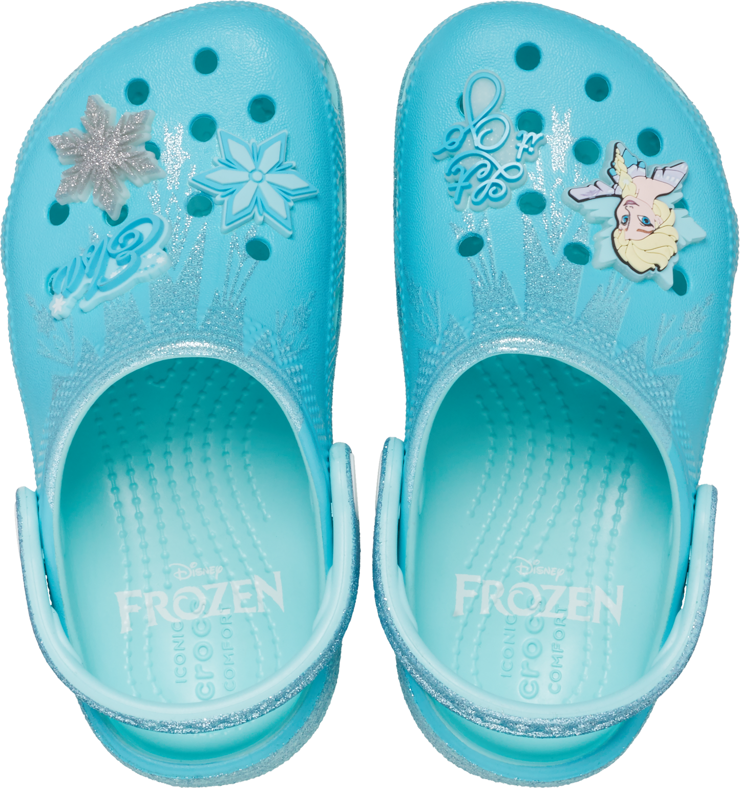 Crocs Classic Clog Toddlers Frozen Elsa