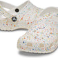 Crocs Classic Paint Splatter Clog Kids White/Multi