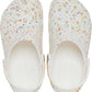 Crocs Classic Paint Splatter Clog Kids White/Multi