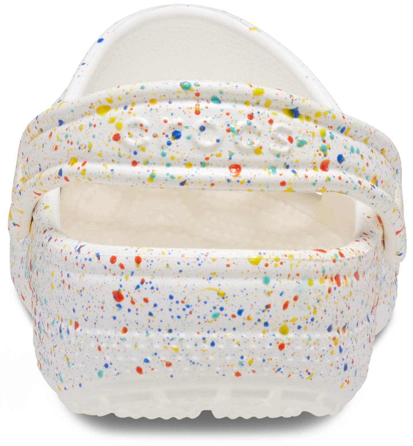 Crocs Classic Paint Splatter Clog Kids White/Multi