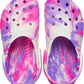 Crocs Classic Glow Marbled Clog Toddler Pink Crush/Multi