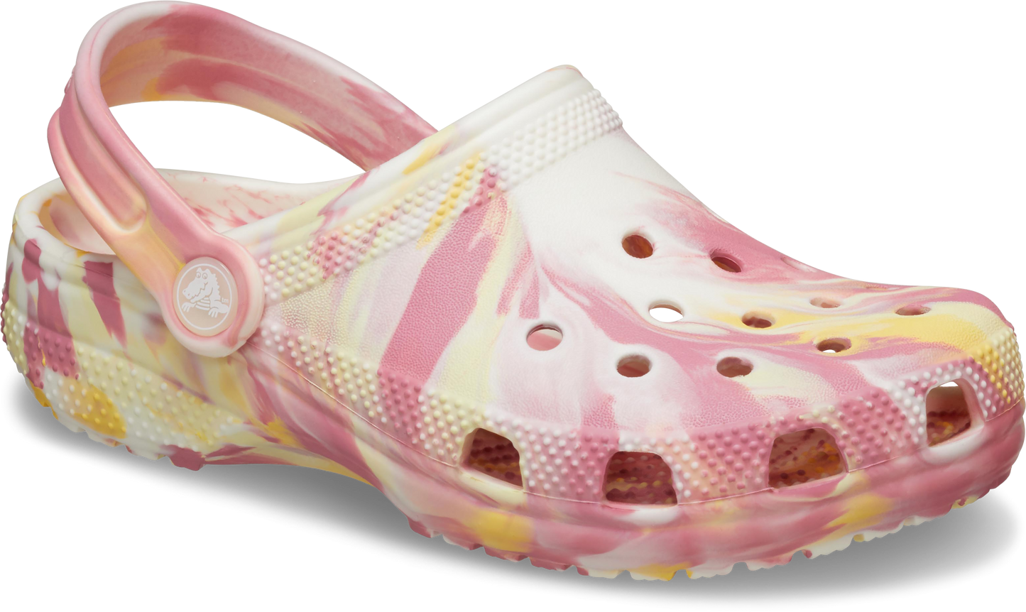 Crocs Classic Glow Marbled Clog Toddler Daylily/Multi