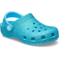 Crocs Classic Iridescent Glitter Clog Kids Tinted Glass