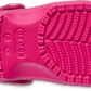 Crocs Classic Iridescent Glitter Clog Kids Dragon Fruit