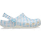 Crocs Classic Gingham Clog Kids/Youth White | Blue