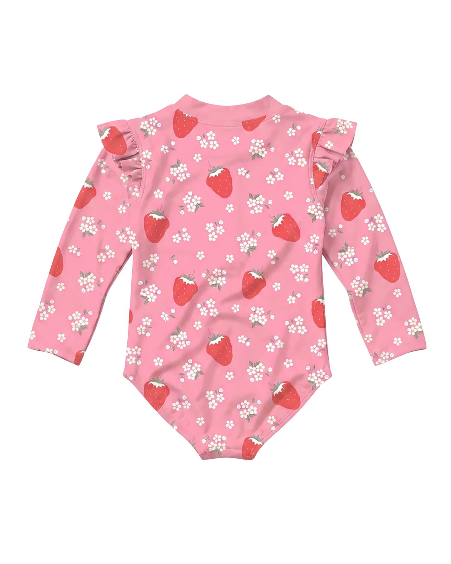 Toshi Girls Swim Bodysuit Twinkle Strawberry
