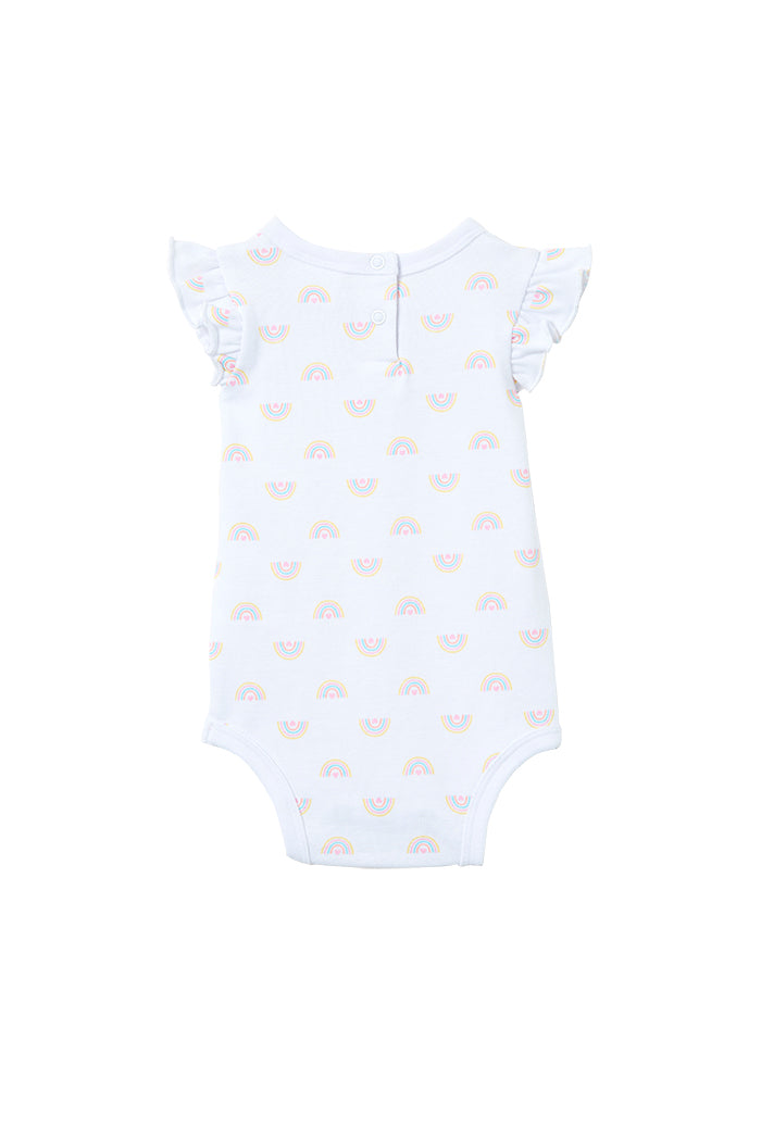 Milky Rainbow Frill Bubbysuit