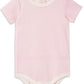 Milky Baby Pink Stripe Rib Bubbysuit