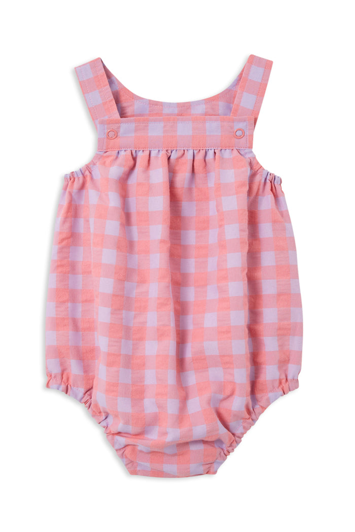 Milky Baby Check Playsuit