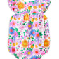 Milky Sunshine Floral Playsuit