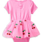 Milky Cherry Tutu Baby Dress
