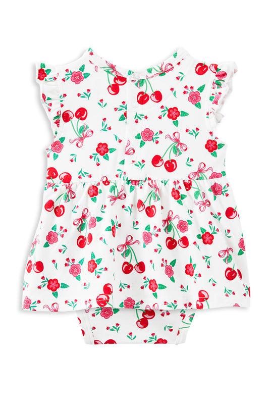 Milky Sweet Cherry Baby Dress