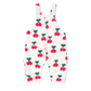 Huxbaby Very Cherry Sherpa Overalls