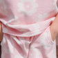 Milky Floral Terry Towelling Set