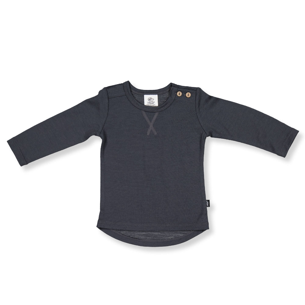 LFOH Wyatt Baby Long Sleeve Tee Shadow