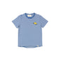 Band of Boys Blue Striped Smile Tee