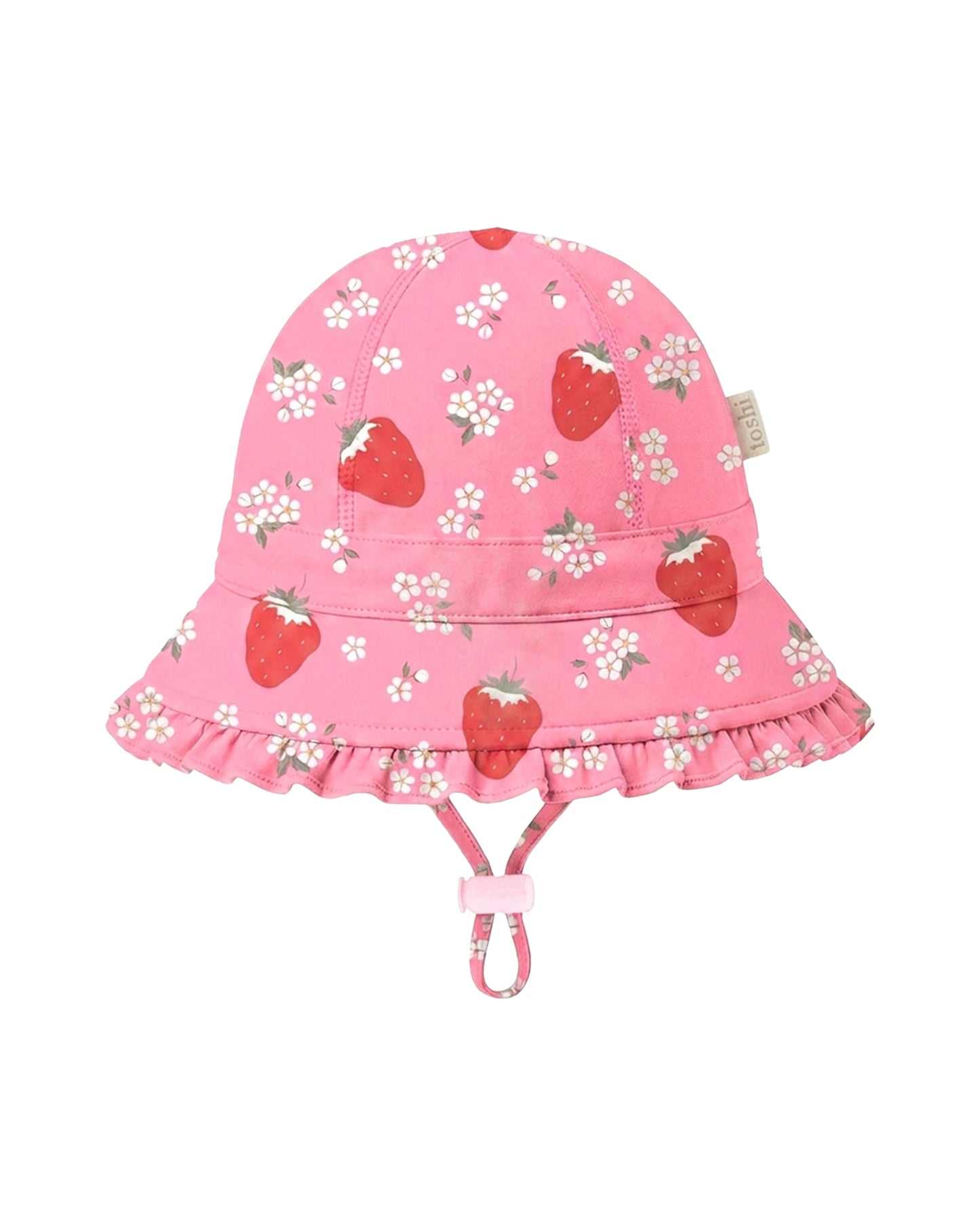 Toshi Swim Bell Hat Twinkle Strawberry
