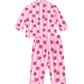 Huxbaby Strawberry Fields Forever Stripe Flannel PJ's