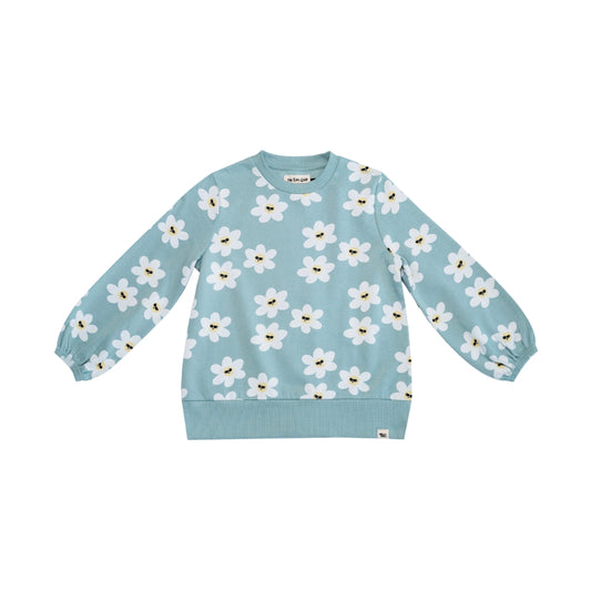 The Girl Club Daisy Crew Mint Green