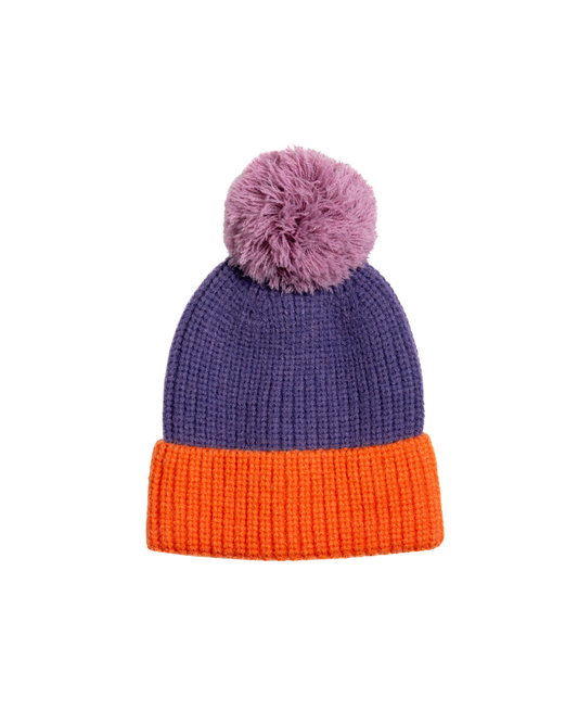 Das Ist Maurice Beanie | Purple & Orange