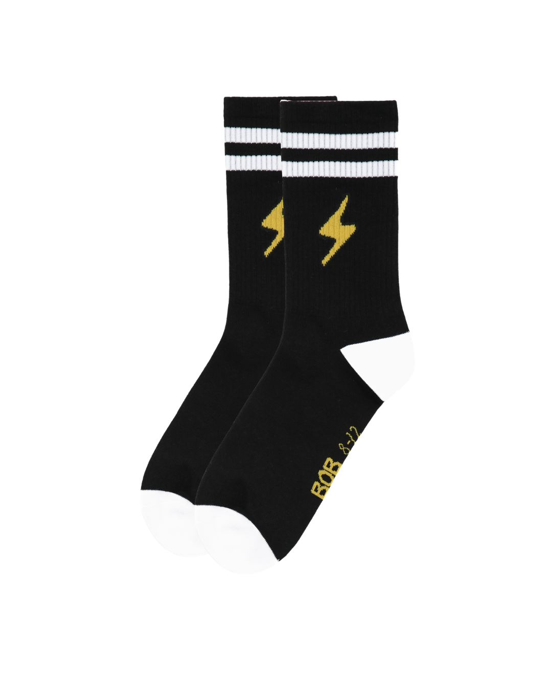 Band of Boys Black Bolts Skate Socks