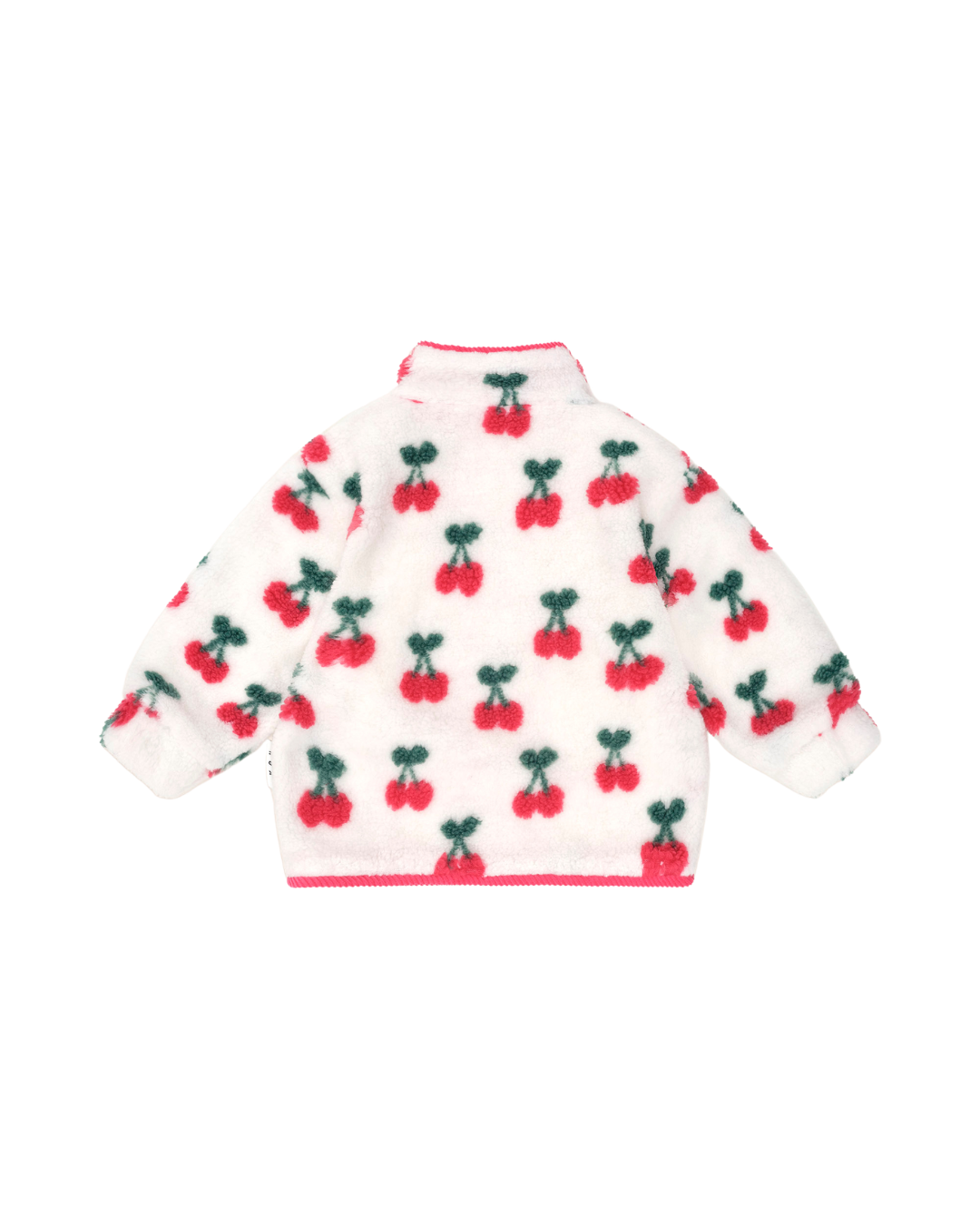 Huxbaby Very Cherry Sherpa Jacket