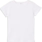 Milky Girls White Rib Tee