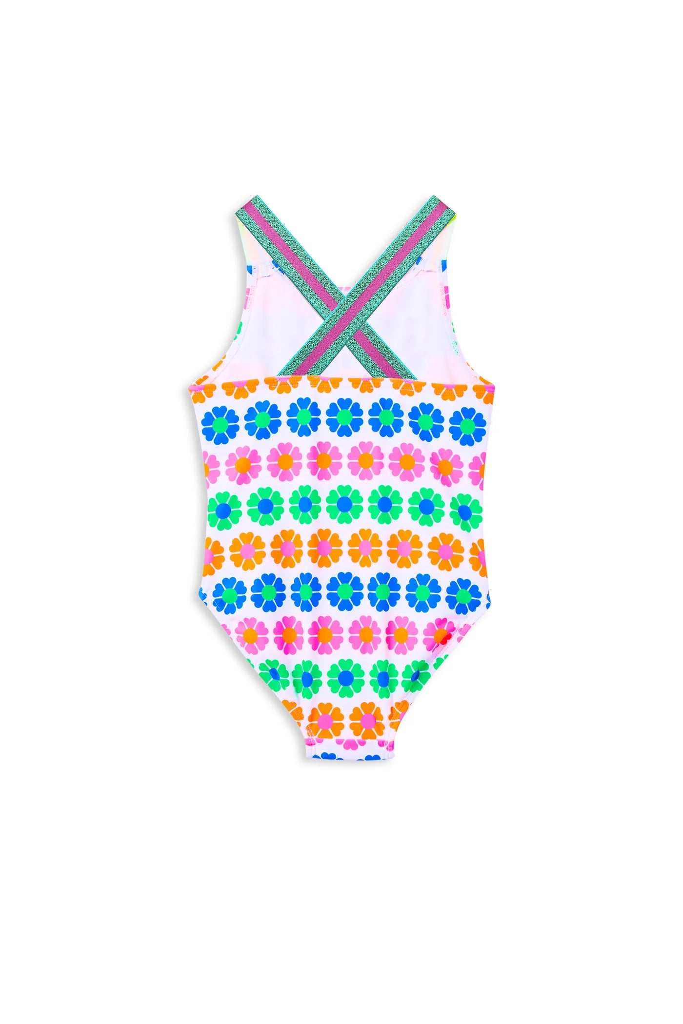 Milky Neon Fun Sporty Swimsuit