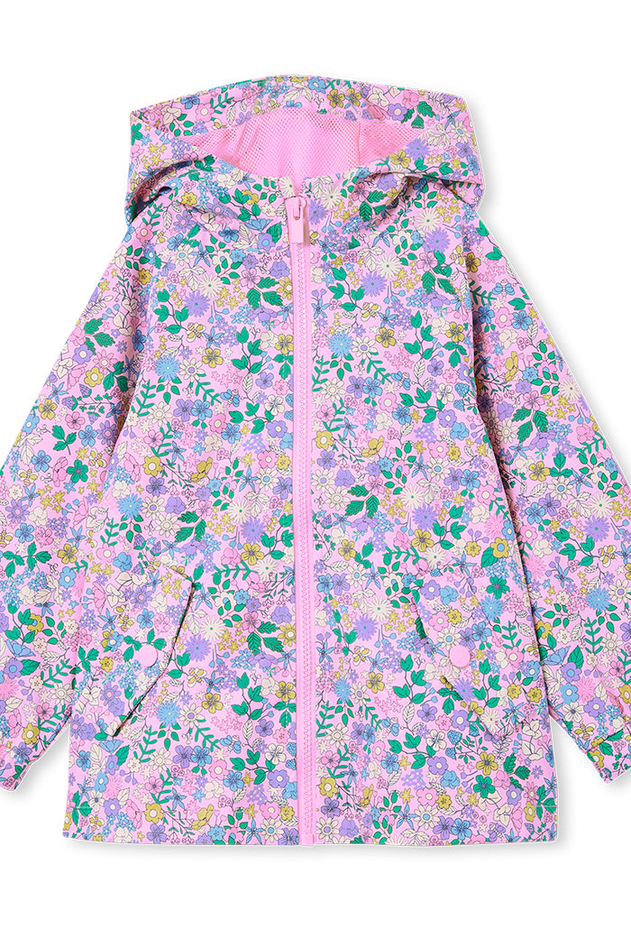 Milky Posy Rain Jacket