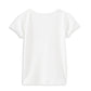 Milky White Rib Tee