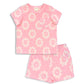 Milky Floral Terry Towelling Set