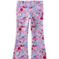 Milky Lilac Bloom Flared Legging