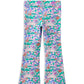 Milky Daffodil Easter Flared Legging