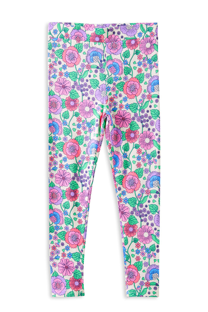 Milky Confetti Garden Legging Off White