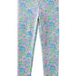 Milky Forget Me Not Legging Floral